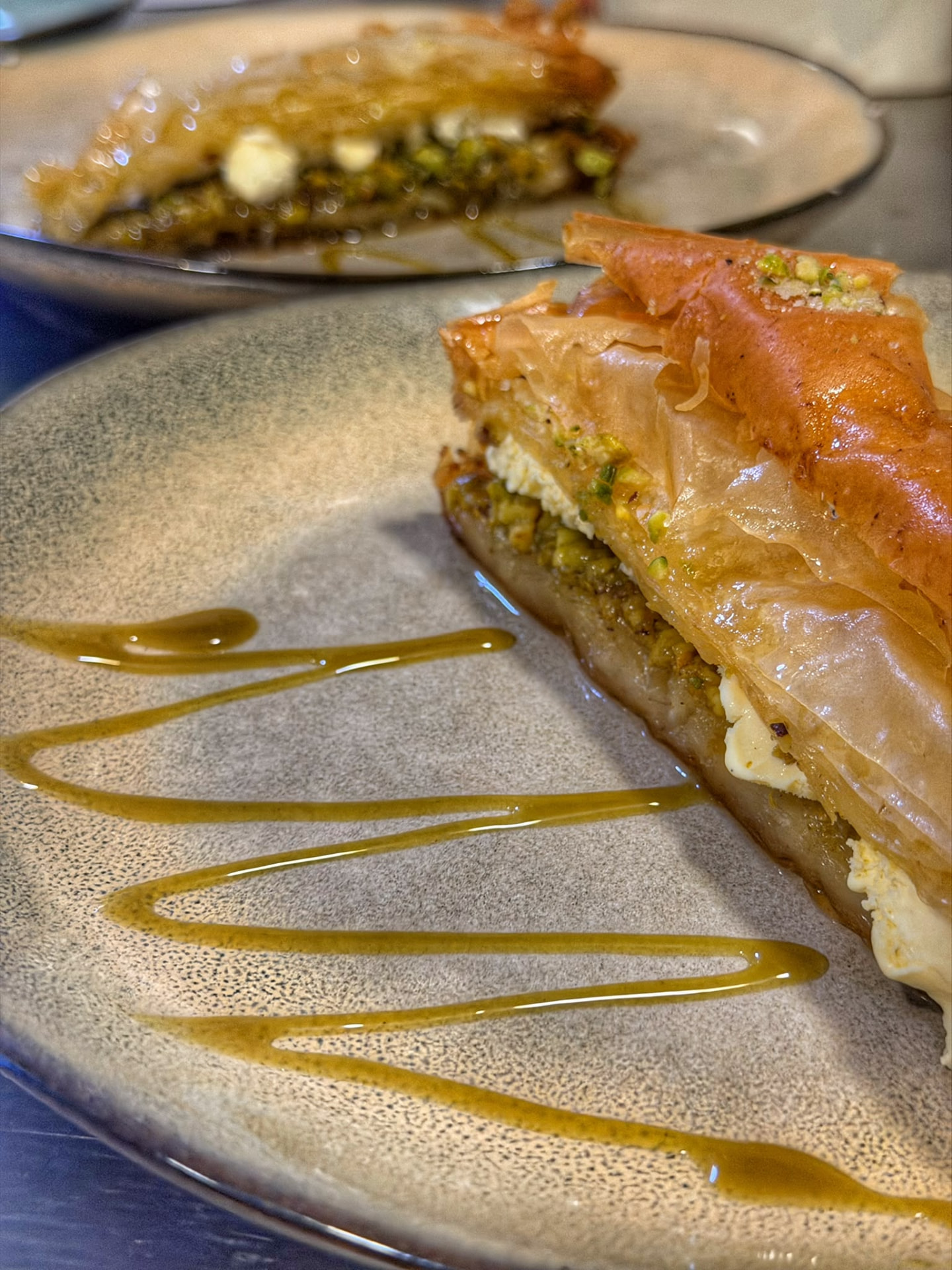 Baklava s pistacijom i kremom